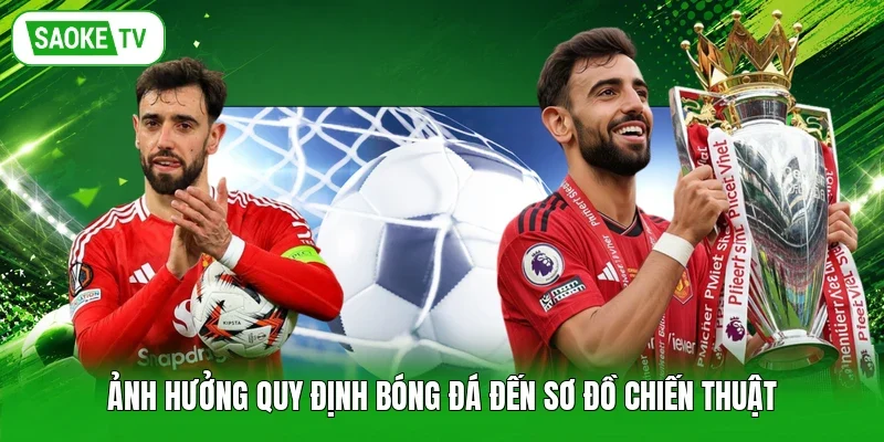 Ảnh hưởng quy định bóng đá đến sơ đồ chiến thuật