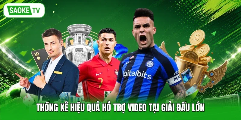 Thống kê hiệu quả hỗ trợ video tại giải đấu lớn